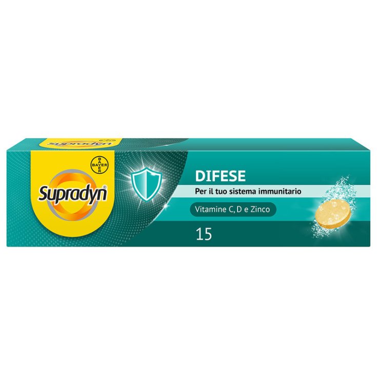 Supradyn Difese Integratore con Vitamina C Vitamina D 15 Cpr Eff
