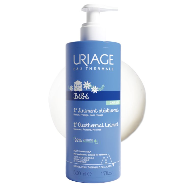 B&eacute;b&eacute; Linimento Oleo-Termale Uriage 500ml