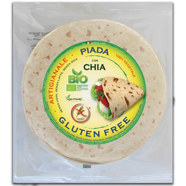 Piadina Chia Biologica Senza Glutine Natural Food&reg; 180g