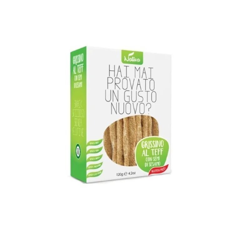 Grissino Al Teff Con Semi Di Sesamo Nativa Food 120g