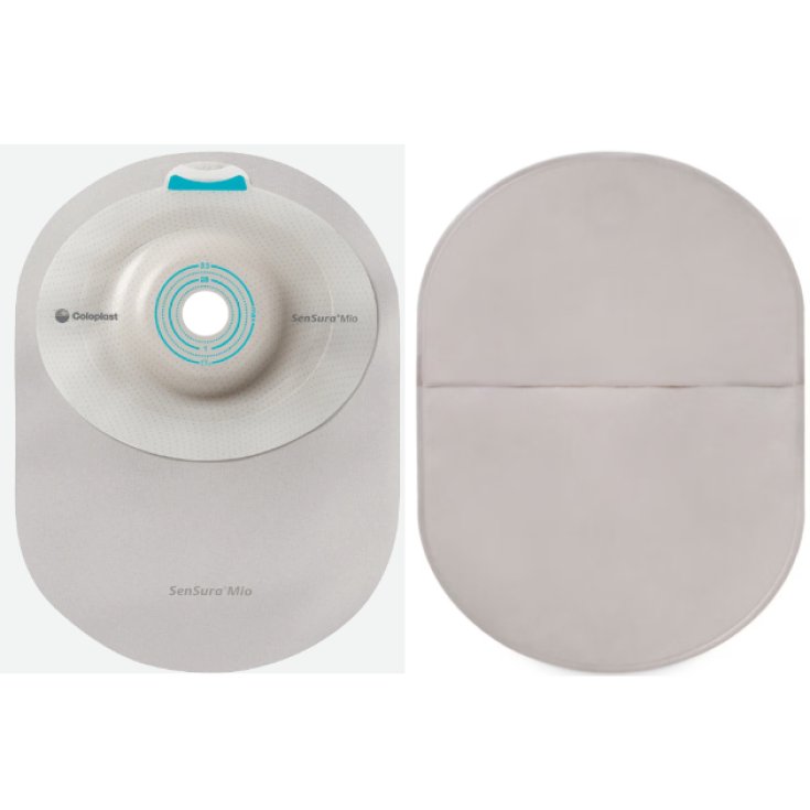 SenSura Mio Convex Light Monopezzo Chiuso 16335 Maxi 10-43mm Coloplast 10 Pezzi