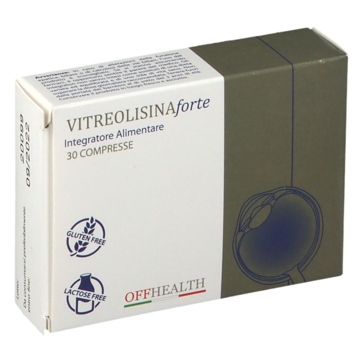 OFFHEALTH Vitreolisina Forte Integratore Alimentare 30 Compresse