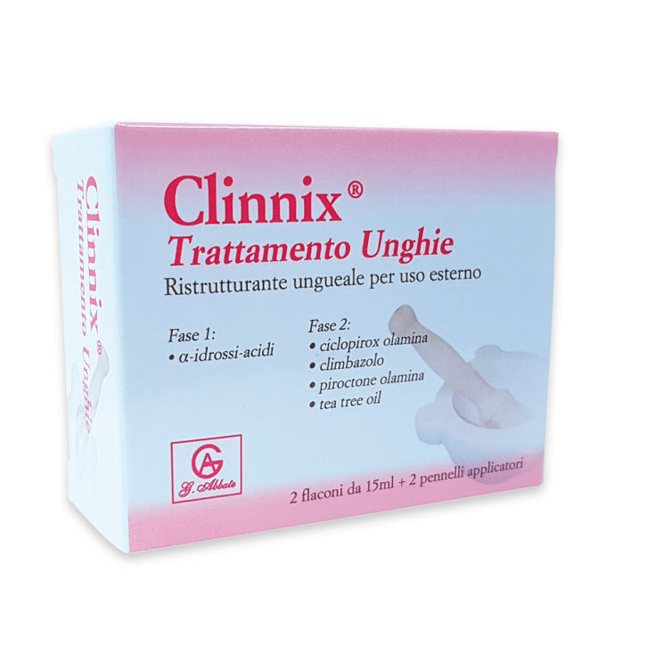 Clinnix&reg; Trattamento Unghie Abbate Gualtiero 2x15ml