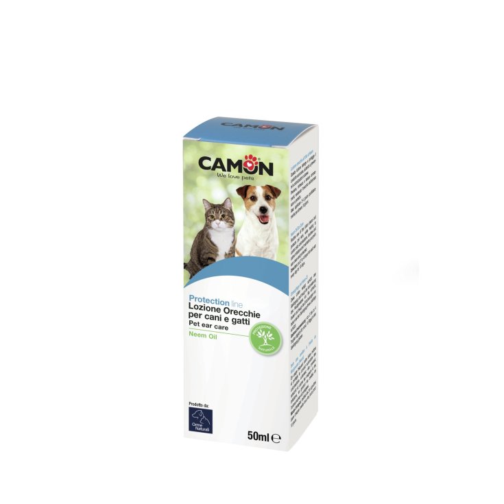 Lozione Orecchie all'Olio di Neem Protection Line Camon 50ml Lozione Orecchie all'Olio di Neem Protection Line Camon 50ml