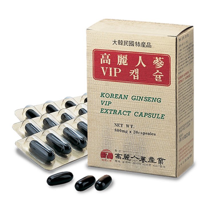 Ginseng Coreano Vip ABC Trading 30 Capsule Molli