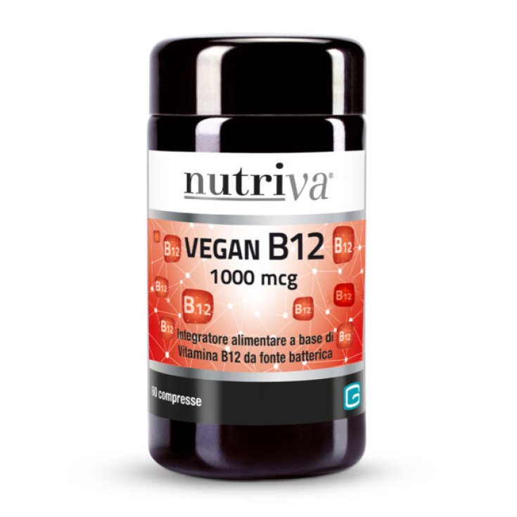 Nutriva&reg; Vegan B12 60 Compresse 1000Mcg