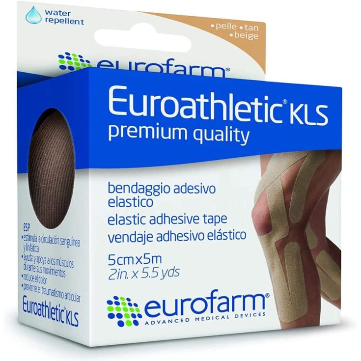 Euroathletic KLS Rosa Carne 5cm x 5m Eurofarm
