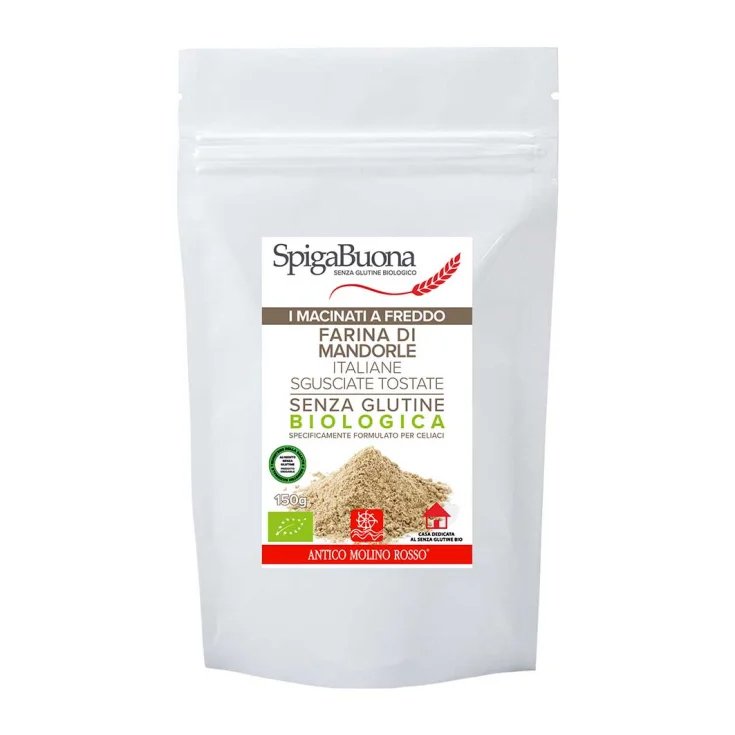 SpigaBuona&reg; Farina Di Mandorle Italiane Tostate Integrali Bio Antico Molino Rosso&reg; 150g