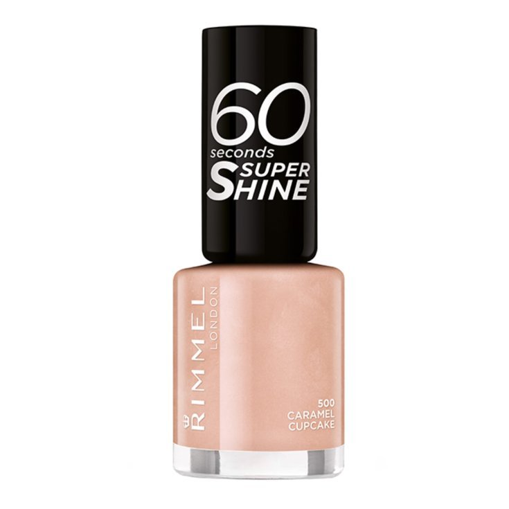 Smalto 60 Seconds Super Shine 500 Caramel Cupcake Rimmel 8ml