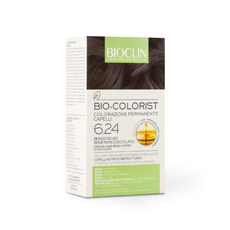 Bio-Colorist 6.24 Biondo Scuro Beige Rame Bioclin