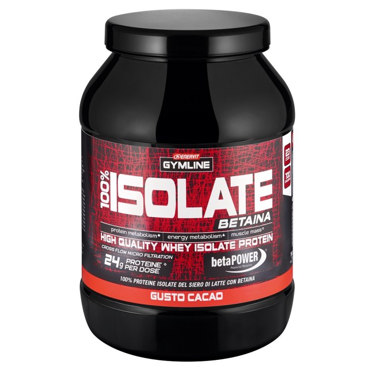 Gymline 100% Isolate Betaina Cacao Enervit 900g