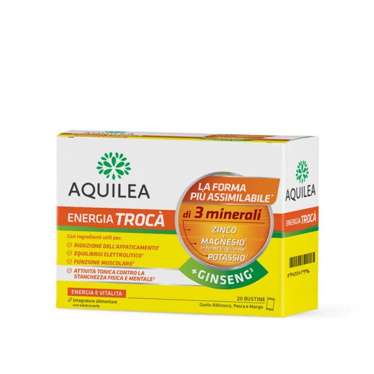 Energia Troc&agrave; + Ginseng Aquilea 20 Bustine