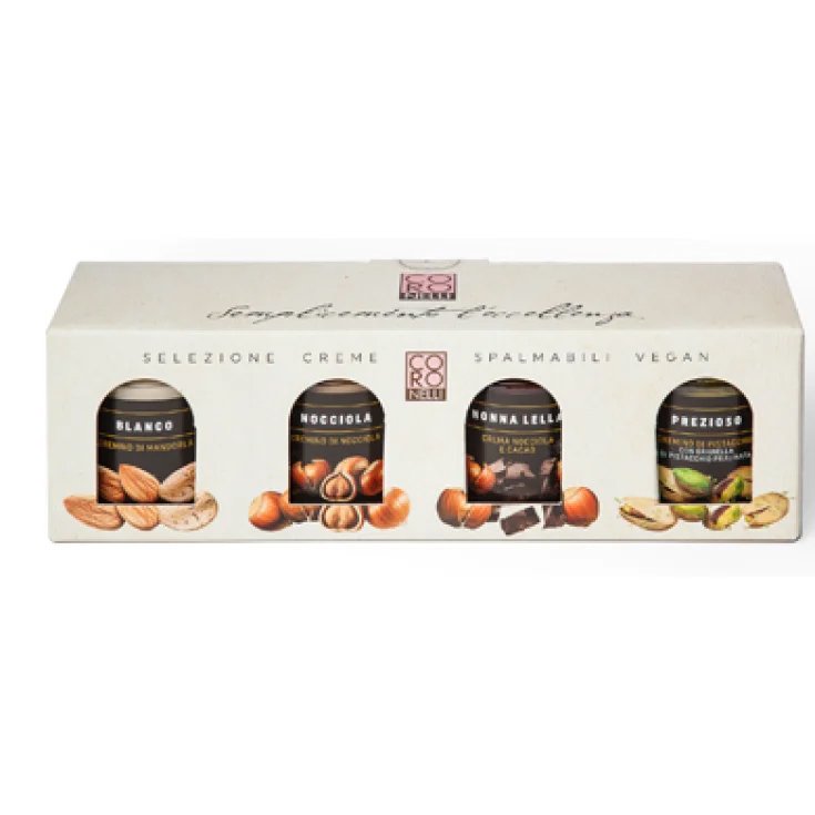 Cofanetto Degustazione Creme Spalmabili Vegan Coronelli 4x400g