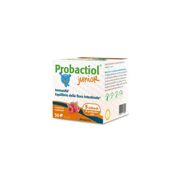 Probactiol Junior Metagenics&reg; 30 Compresse Masticabili