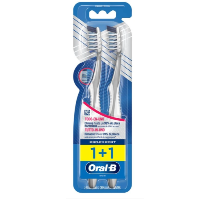 Spazzolino Manuale Pro-Expert Tutto-In-Uno Oral-B&reg; 2 Pezzi