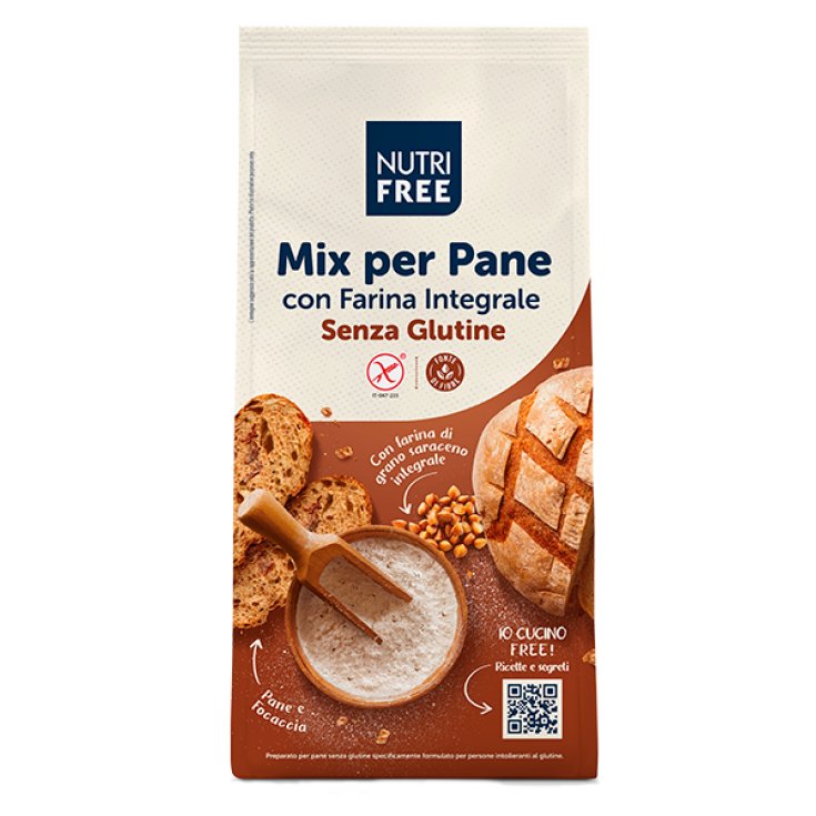 Mix per Pane&nbsp;con Farina Integrale NutriFree 1000g