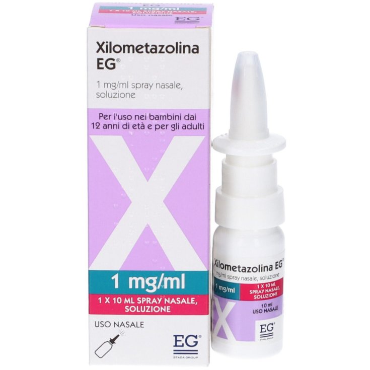 Xilometazolina Spray Nasale 10mg EG&reg; 10ml