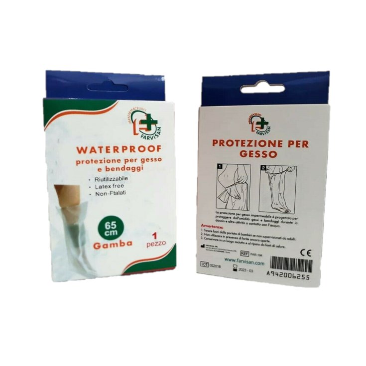 Waterproof&nbsp;Protezione per Gesso e&nbsp;Bendaggi Gamba Farvisan
