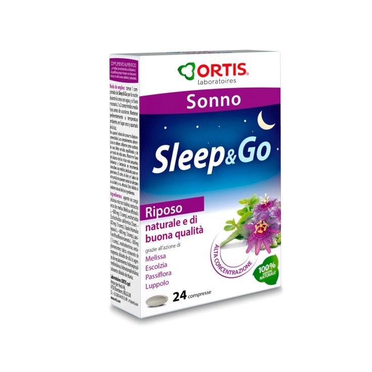 Sleep & Go Sonno Ortis&reg; 24 Compresse
