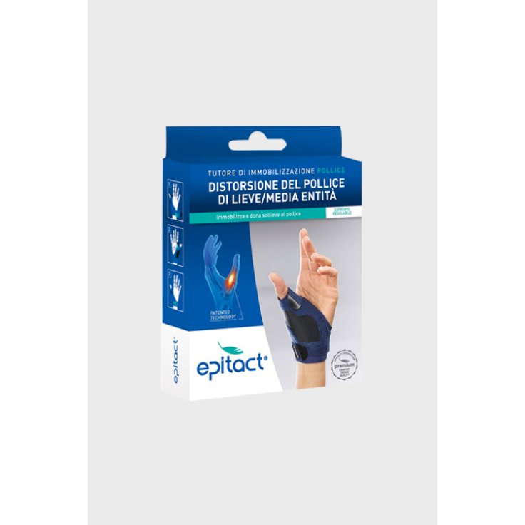 Tutore Di Immobilizzazione Pollice Sinistro S Epitact 1 Pezzo