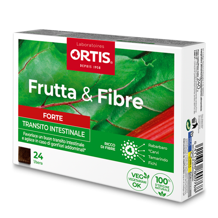 Frutta & Fibre Forte Laboratoires Ortis&reg; 24 Cubetti