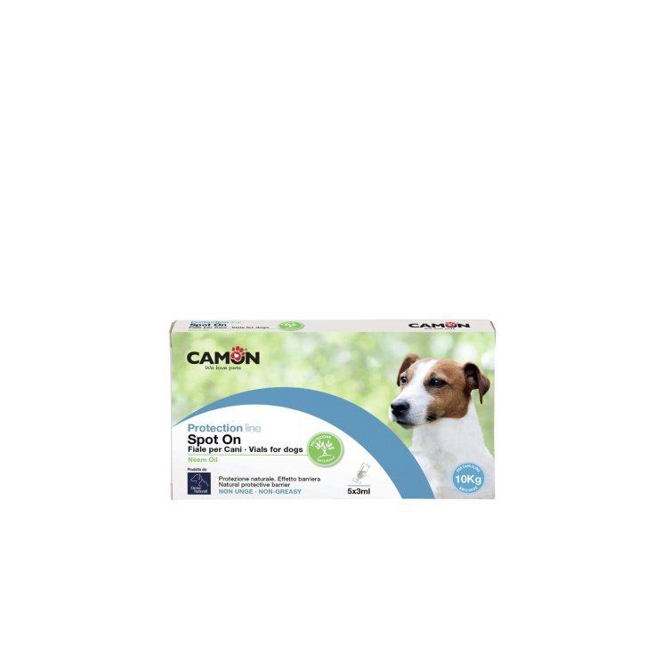 Fiale Spot-on per Cani Olio di Neem 5 Fiale - Fino a 10 Kg Fiale Spot-on per Cani Olio di Neem 5 Fiale - Fino a 10 Kg