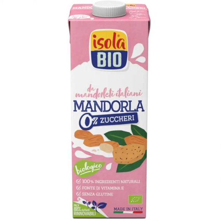 Bevanda Latte di Mandorla 0% Zuccheri Isola Bio&reg; 1l