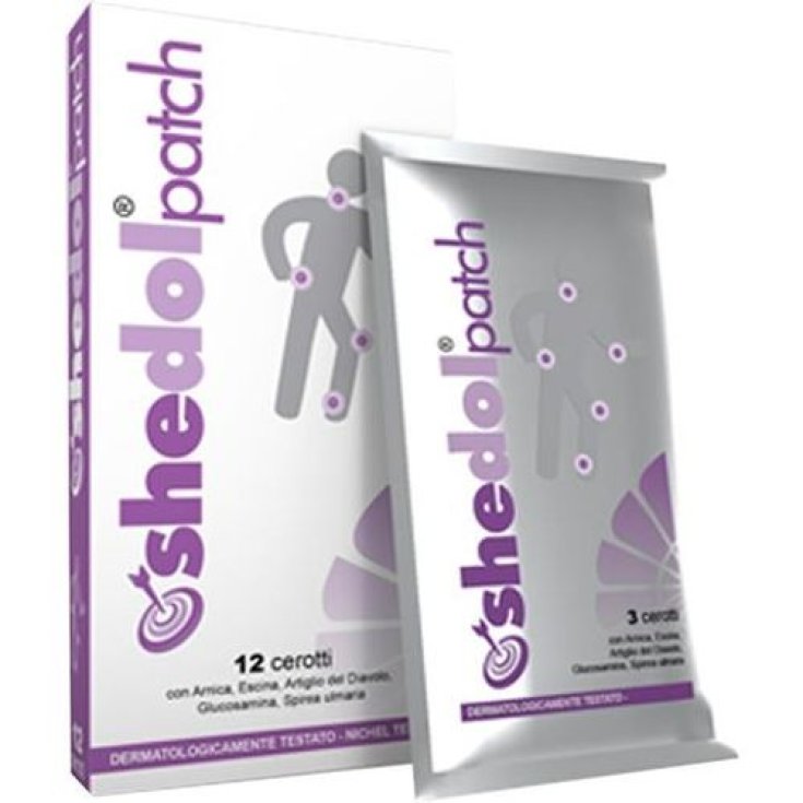Shedol&reg; Patch ShedirPharma 12 Cerotti
