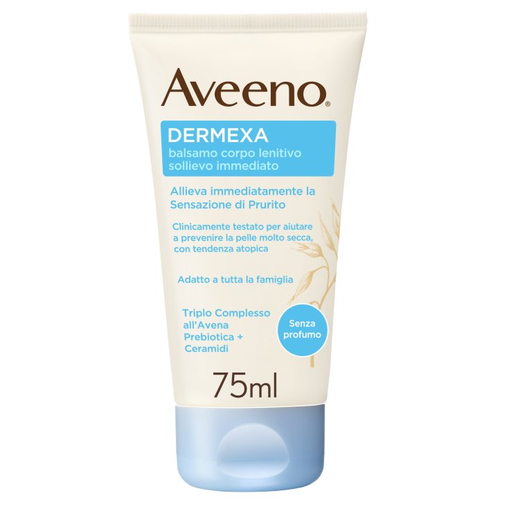 DERMEXA Balsamo Corpo Lenitivo Sollievo Immediato Aveeno&reg; 75ml