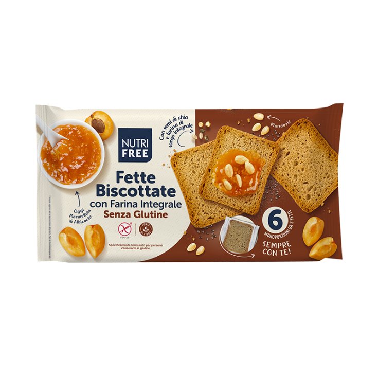 Fette Biscottate&nbsp;Integrali&nbsp;NutriFree 225g