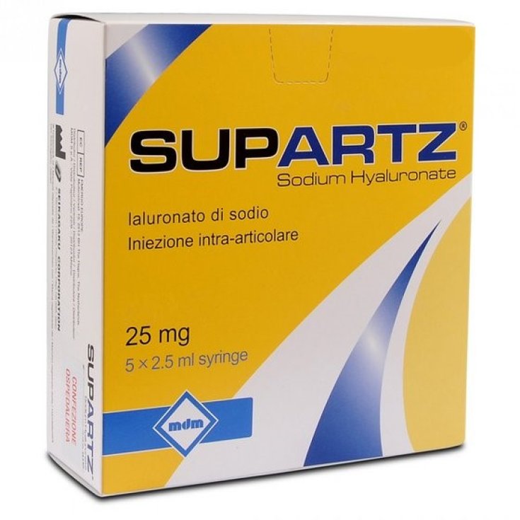 Supartz&reg; Siringa Intra-articolare MDM 5x2,5ml