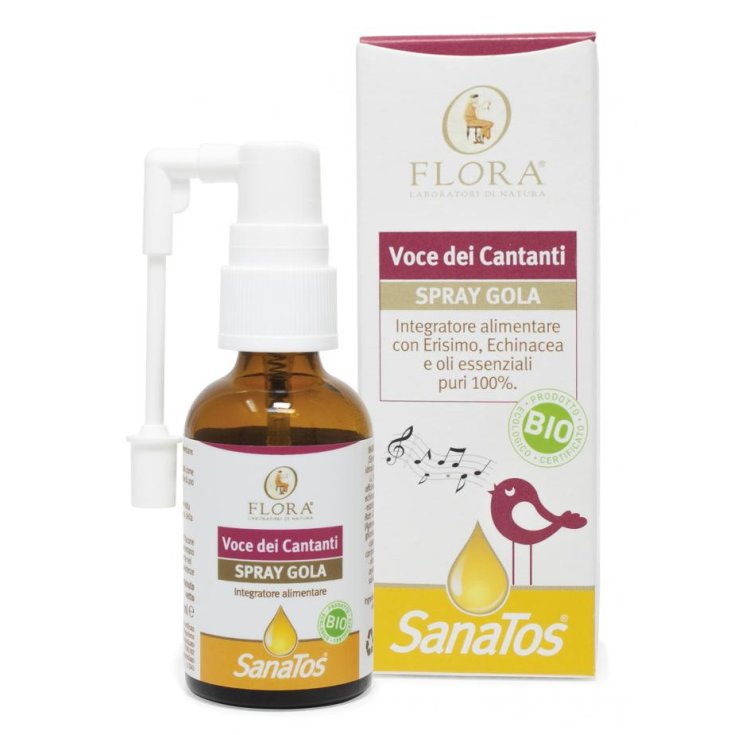 Sanatos Voce Dei Cantanti Flora 25ml