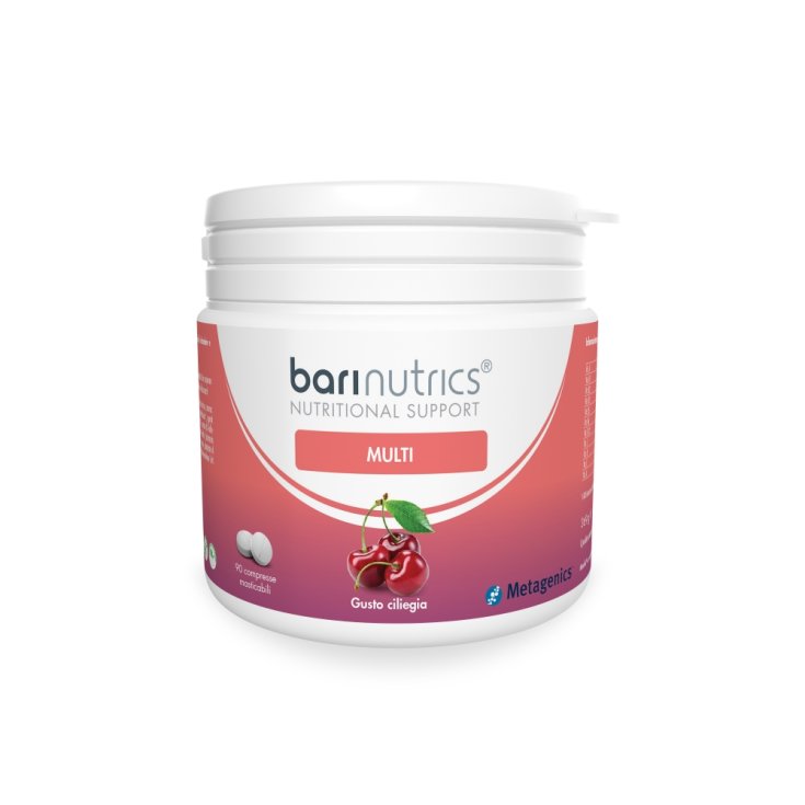 BariNutrics Multi Aroma Ciliegia Metagenics&reg; 90 Compresse Masticabili