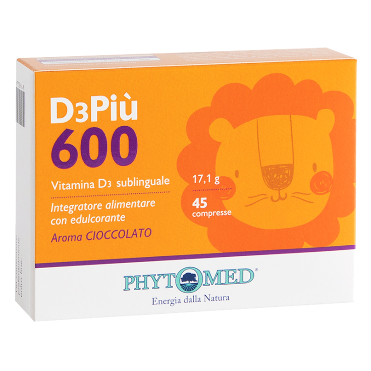 D3 Pi&ugrave; 600 Phytomed 45 Compresse