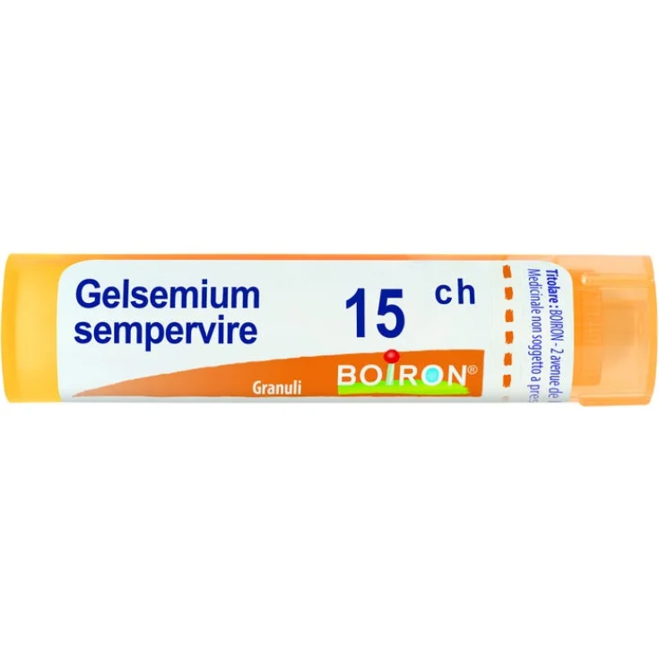 Gelsemium Sempervirens 15CH Boiron 80 Granuli