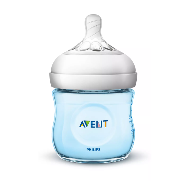 Baby Bottle Natural Blu 0m+ Philips Avent 125ml