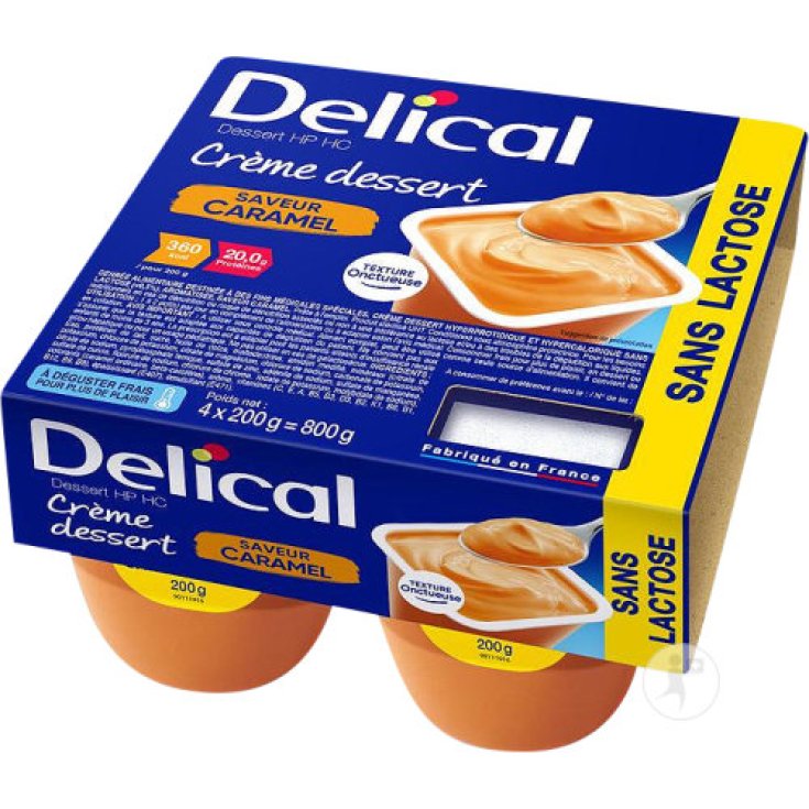Delical Creme Cr&egrave;me Caramel Foodar 4x125g