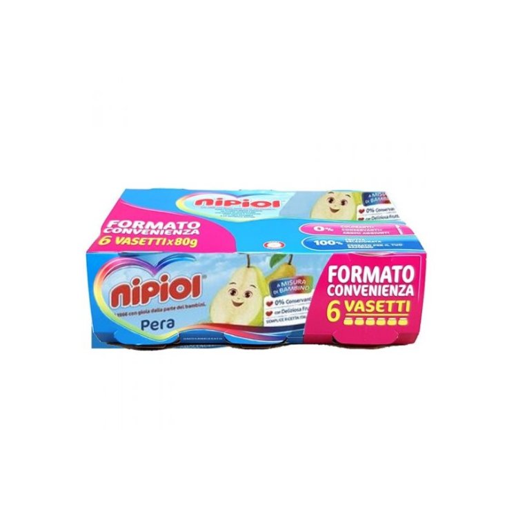 Omogeneizzato Pera Nipiol 6x80g