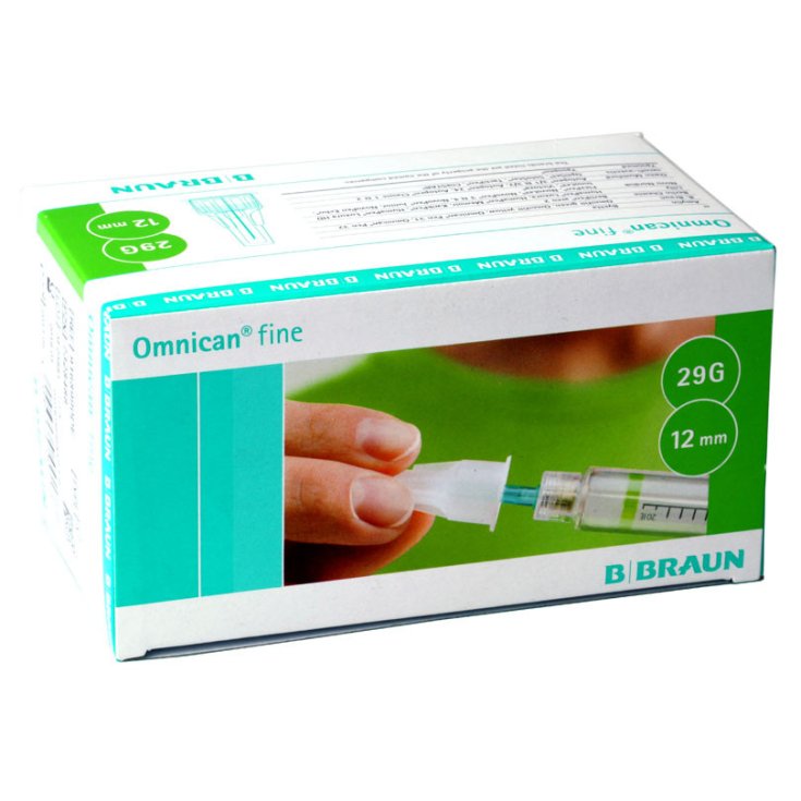 Omnican&reg; Fine 29G 0,33 x 12mm B.Braun 100 Pezzi
