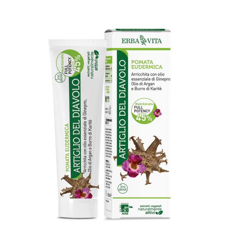 Pomata Eudermica Artiglio Del Diavolo Erba Vita 50ml