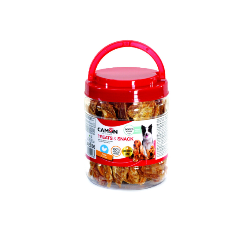 Pollo Essiccato&nbsp;Treats & Snacks Camon 500g