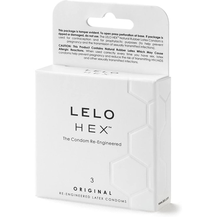 Lelo Hex&trade;&nbsp;Original 3 Preservativi