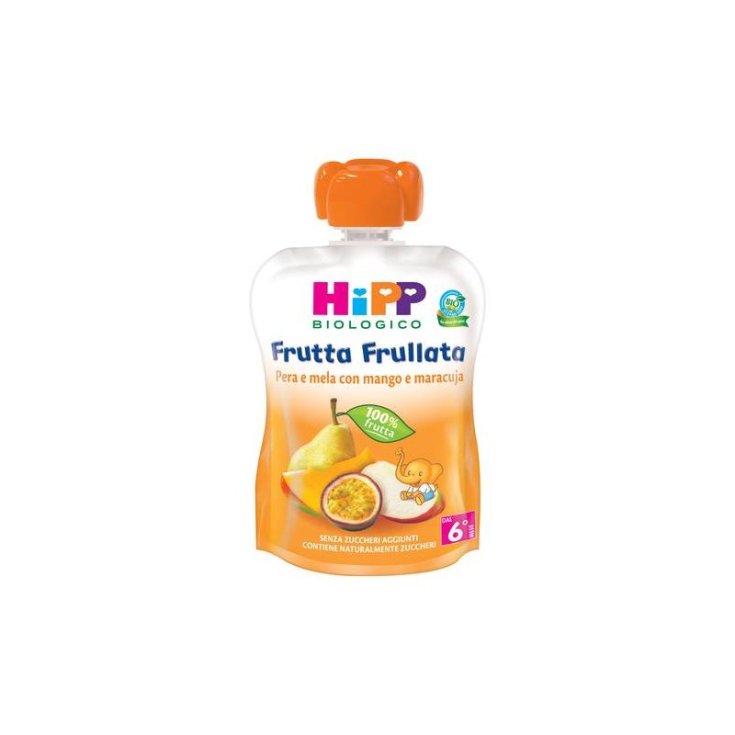 Frutta Frullata Pera Mela Mango Maracuja HiPP Biologico 90g