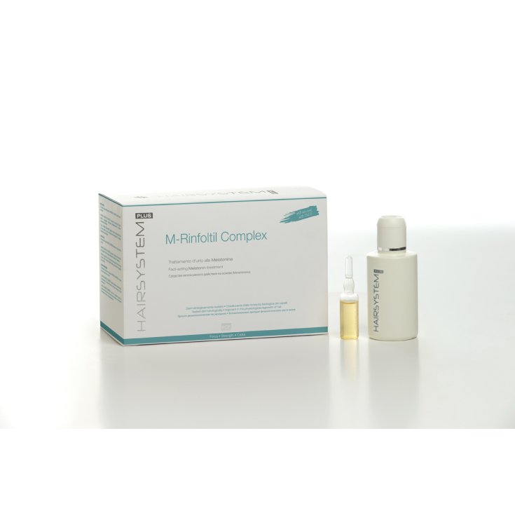 M-Rinfoltil Complex Hairsystem Plus 15 Fiale Da 7ml + 150ml