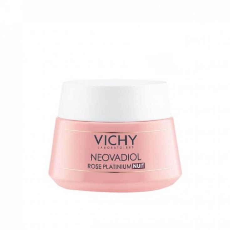 Vichy Neovadiol Rose Platinum Crema Notte Rivitalizzante e Rimpolpante per Pelli Mature - 50 ml
