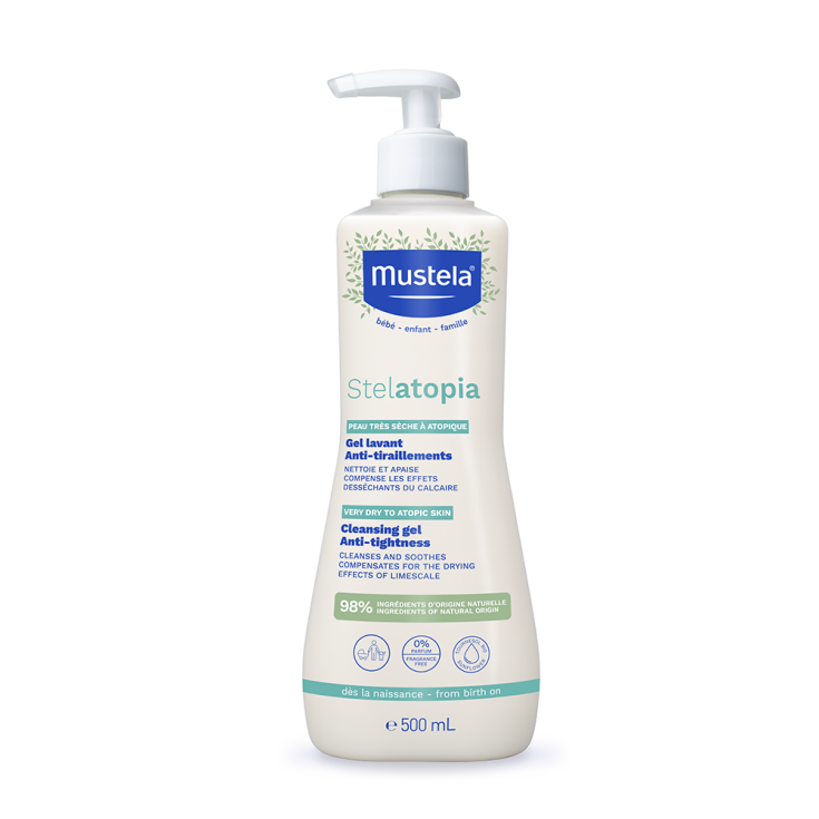 Stelatopia&reg; Gel Detergente Mustela&reg; 500ml