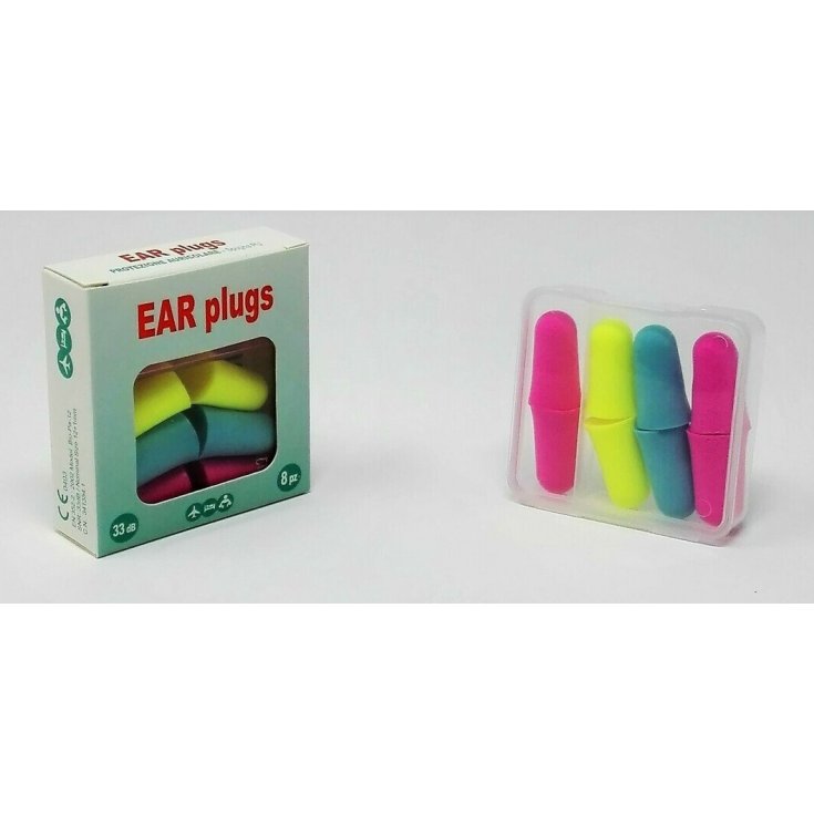 Ear Plugs Tappi Auricolari&nbsp;Farvisan 8 Pezzi