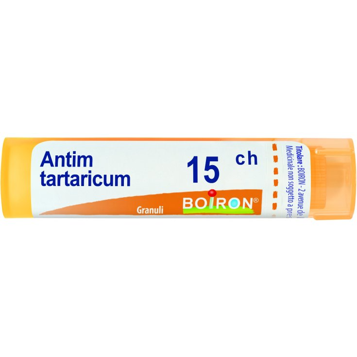 Antimonium Tartaricum 15CH Boiron Granuli 4g