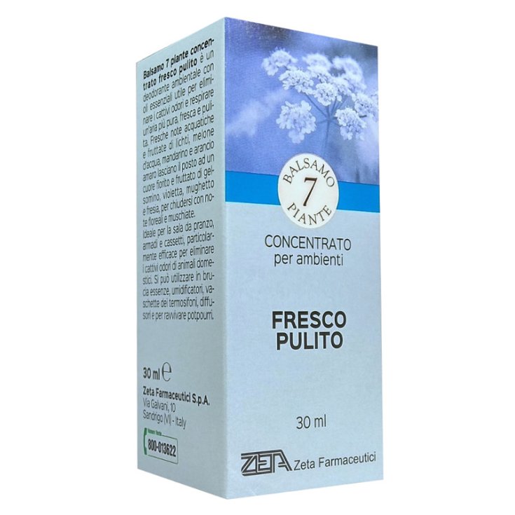 Balsamo 7 Piante Concentrato Fresco Pulito Zeta Farmaceutici 30ml