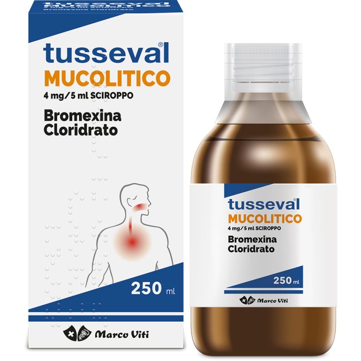 Tusseval Mucolitico Sciroppo Marco Viti  250ml